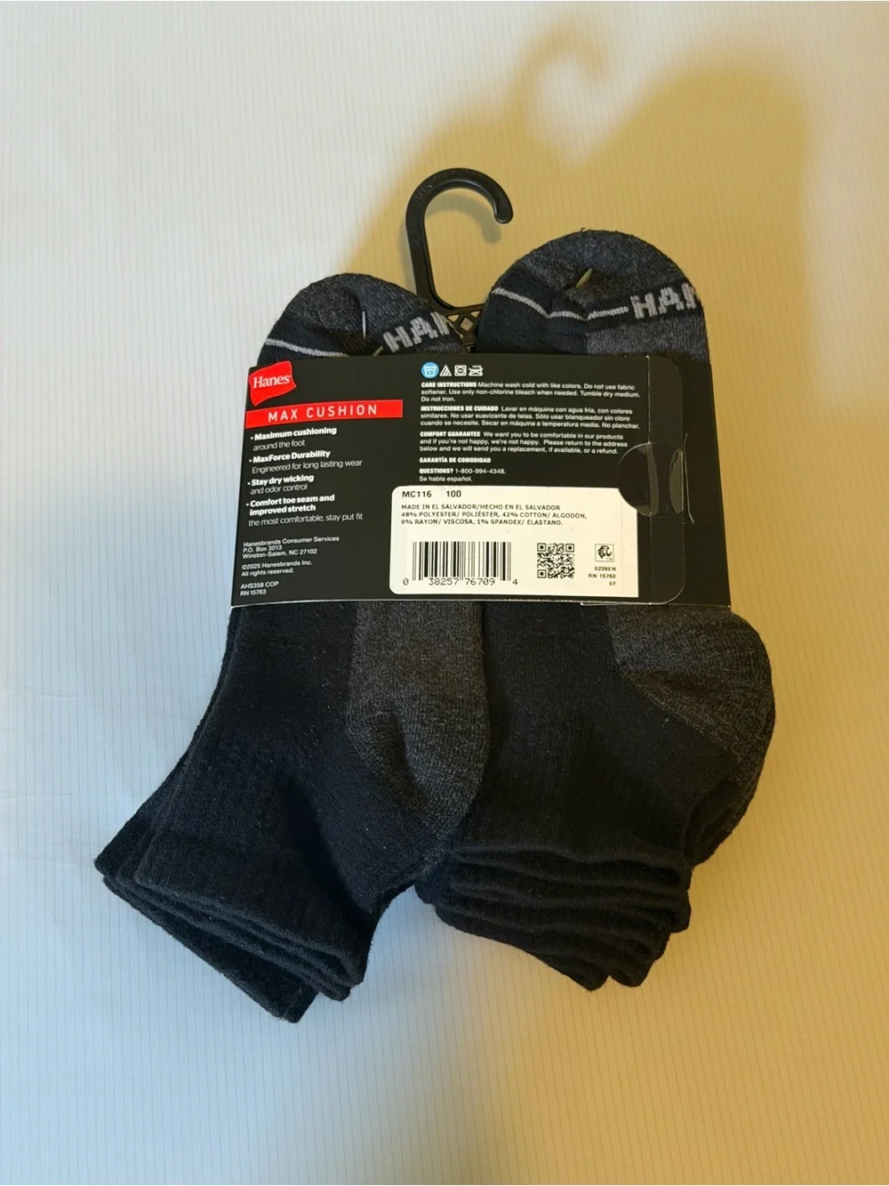 Hanes ankle length